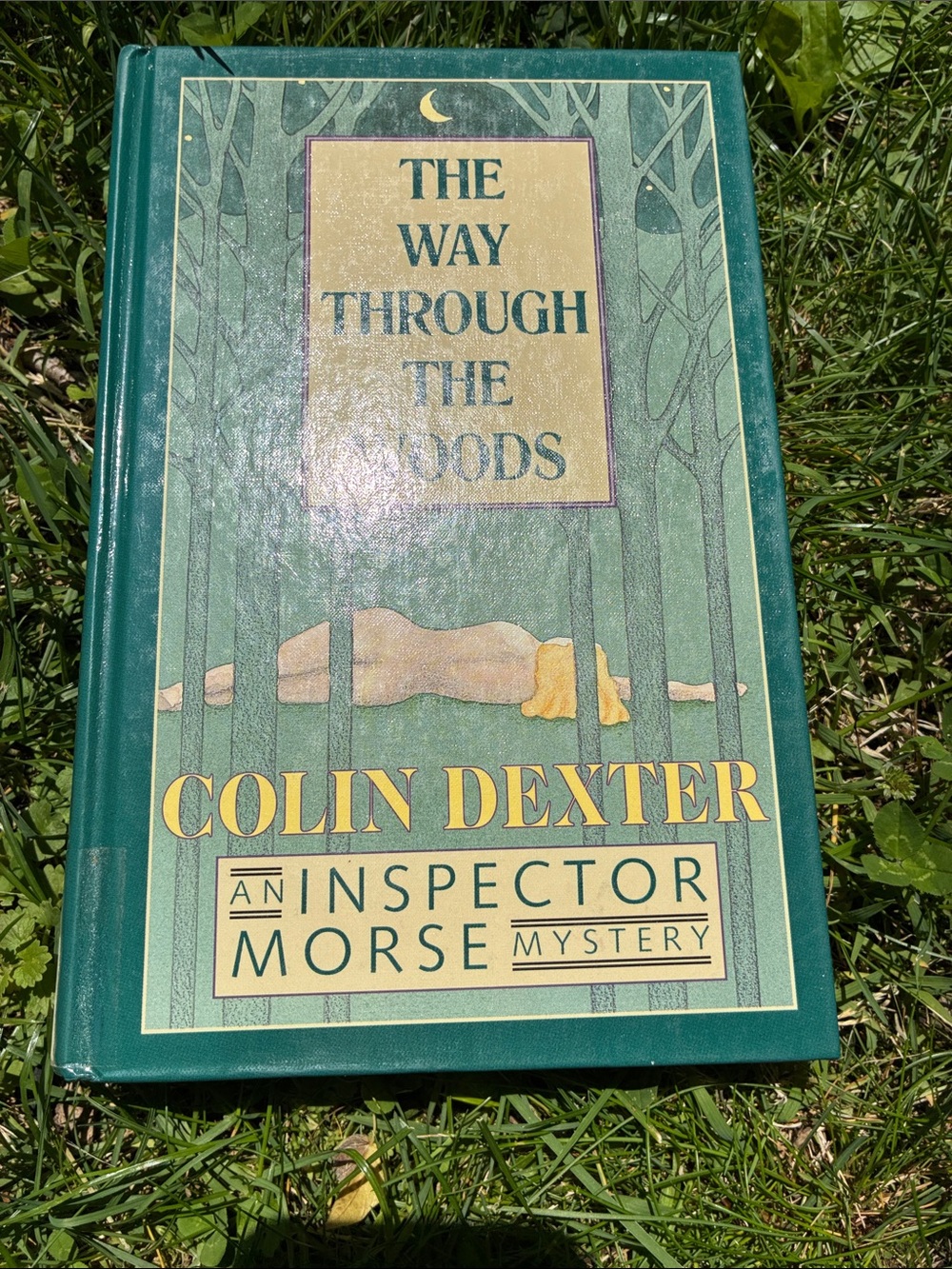 Vintage Colin Dexter The Way Through the WoodsGreen Hardcover Large Print 1992
